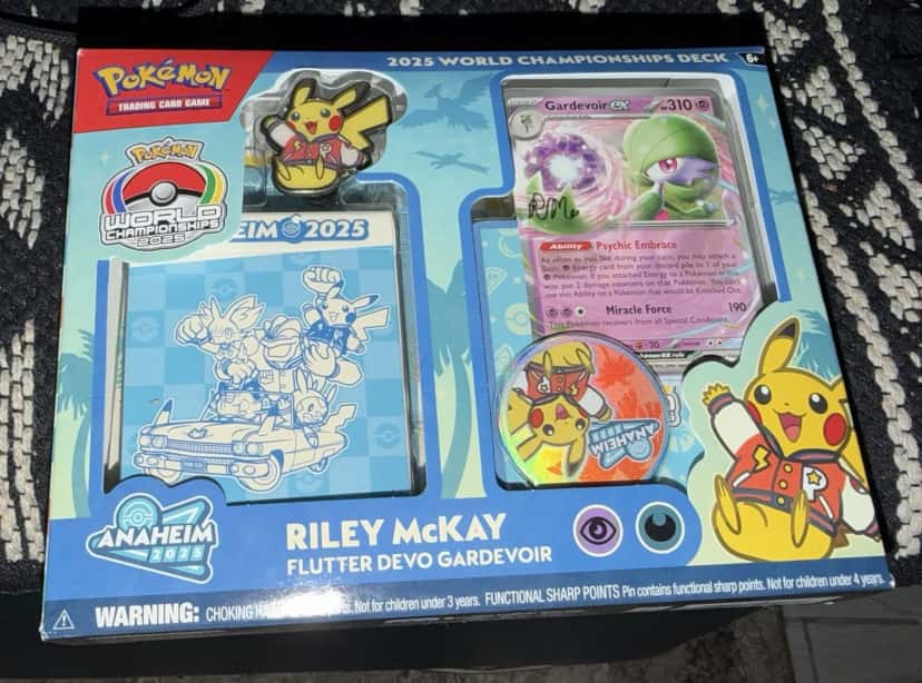 Riley Mckay Flutter Devo Gardevoir 2025 World Championships Deck