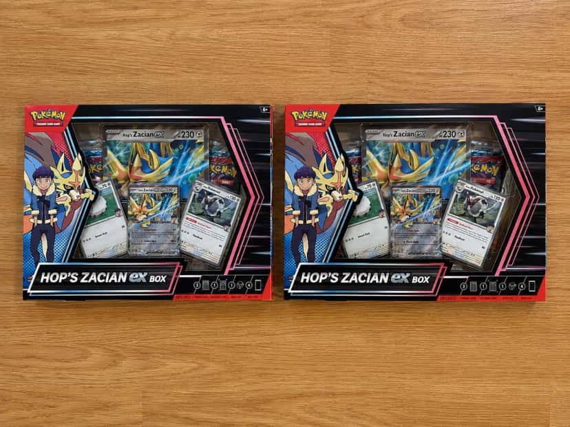 Hop S Zacian Ex Box