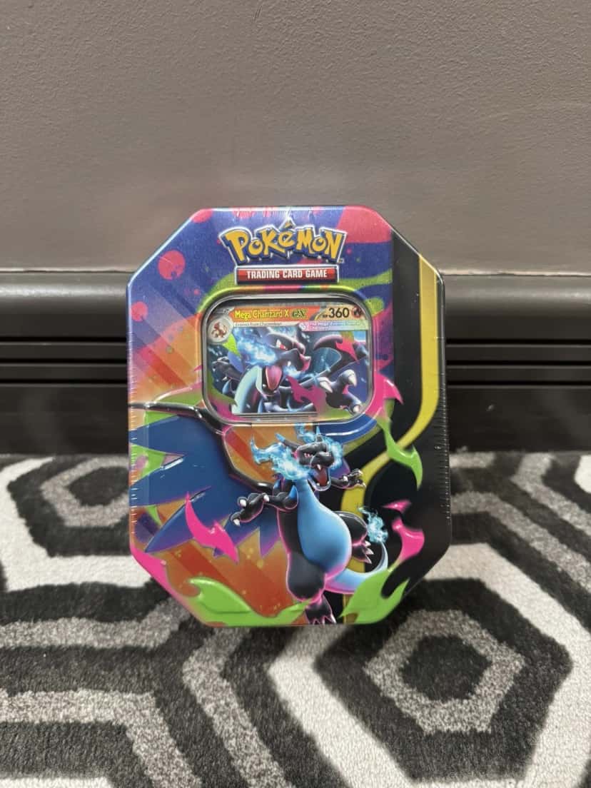 Mega Charizard X Ex Tin