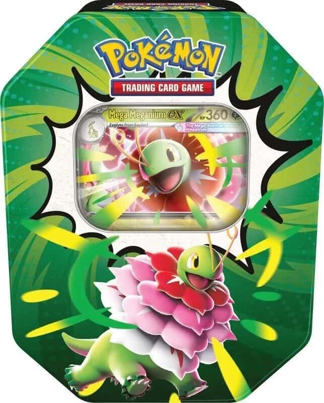 Mega Meganium Ex Tin