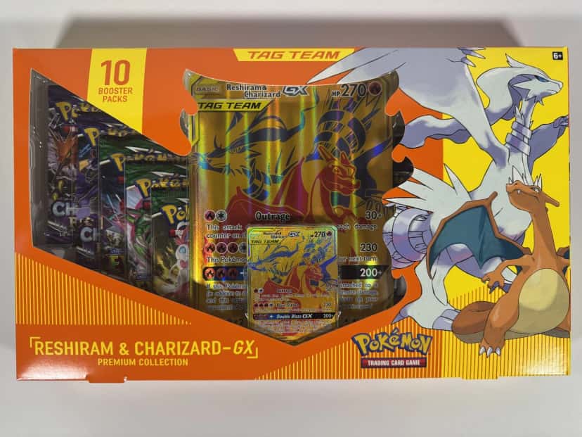 Reshiram Charizard Gx Premium Collection
