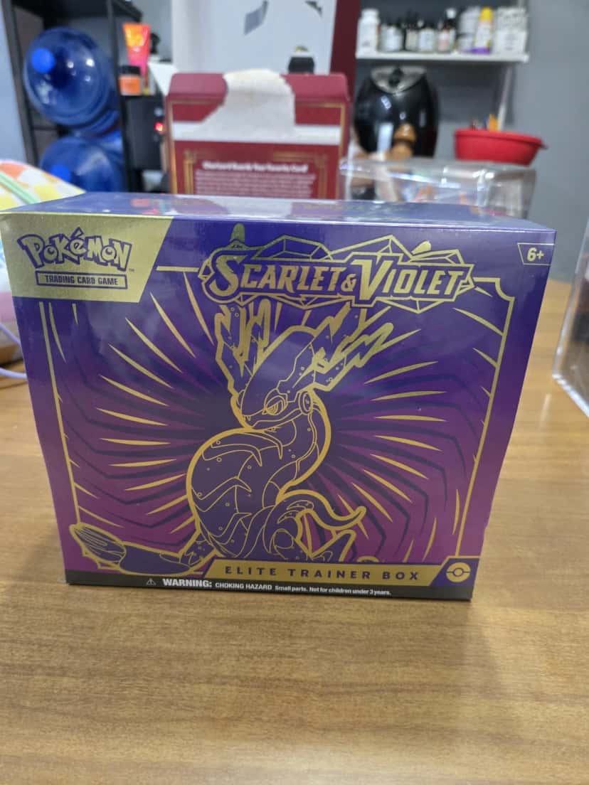 scarlet violet etb [Miraidon Art]