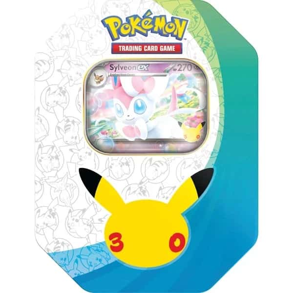 30th Celebration Sylveon Ex Tin