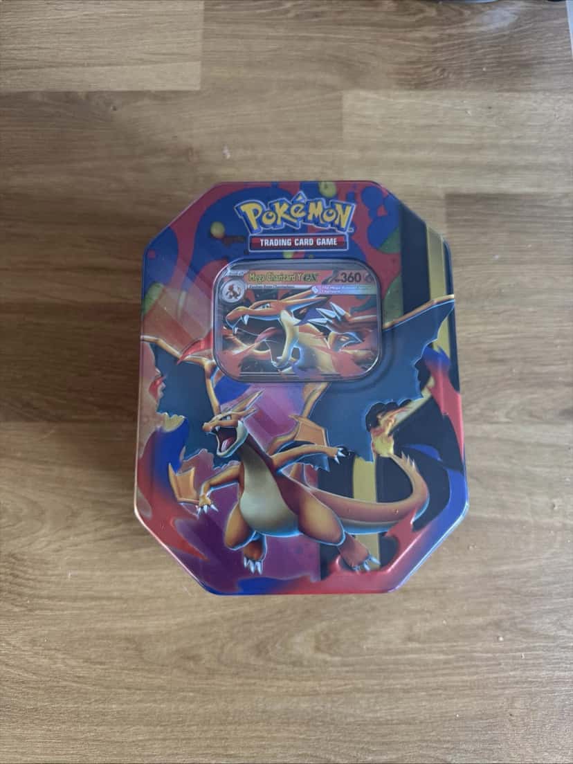 Mega Charizard Y Ex Collection Tin