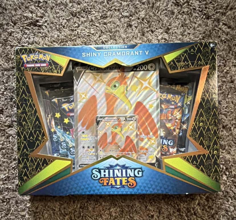 Shiny Cramorant V Collection