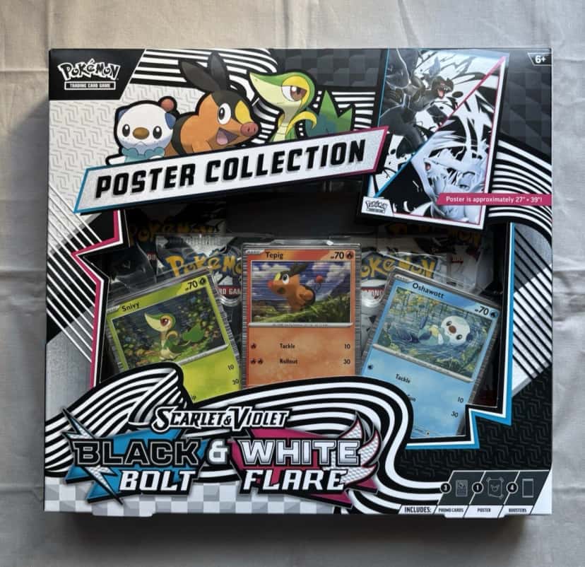 Black Bolt & White Flare Poster Collection