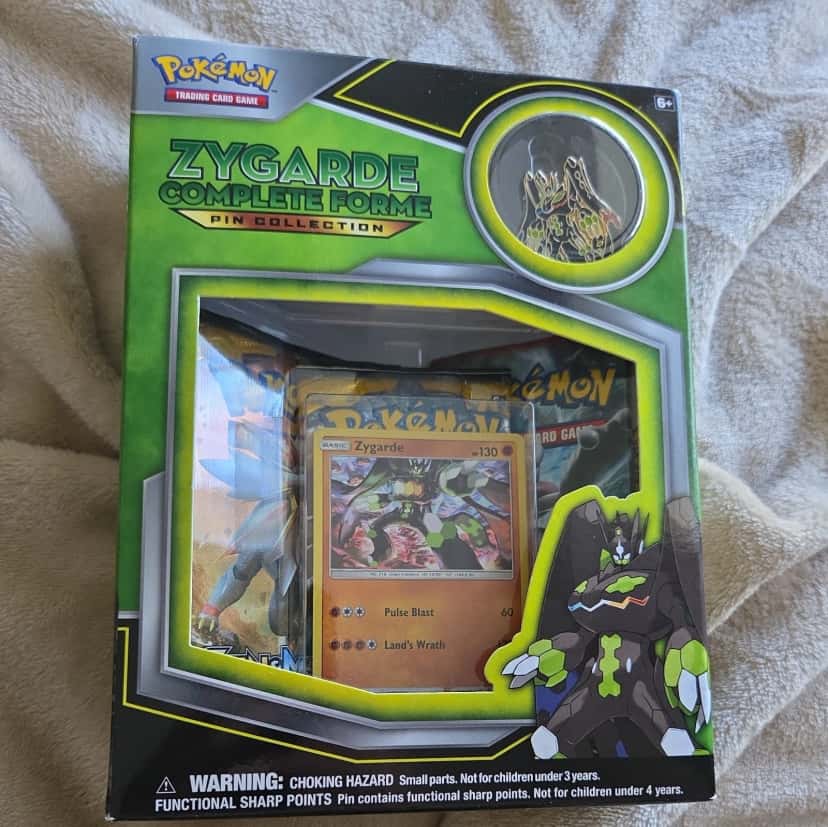 Zygarde Complete Forme Pin Collection