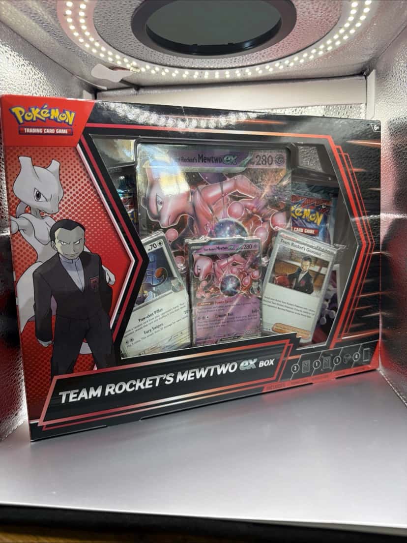 Team Rocket S Mewtwo Ex Box