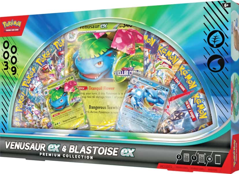 Venusaur Ex Blastoise Ex Premium Collection