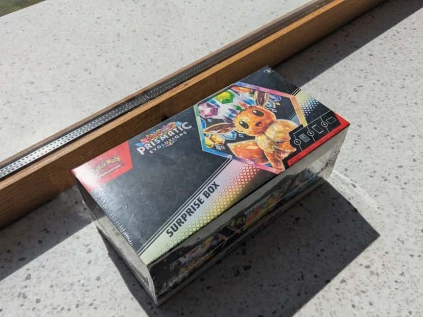 Prismatic Evolutions Surprise Box