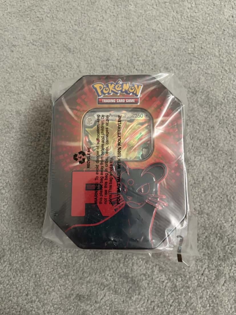 Team Rocket Persian Ex Tin