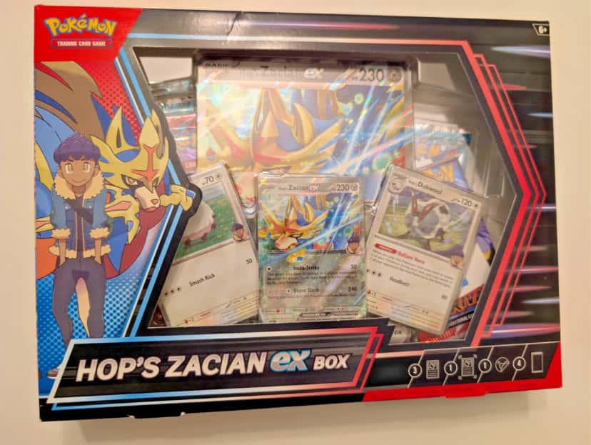 Hop S Zacian Ex Box