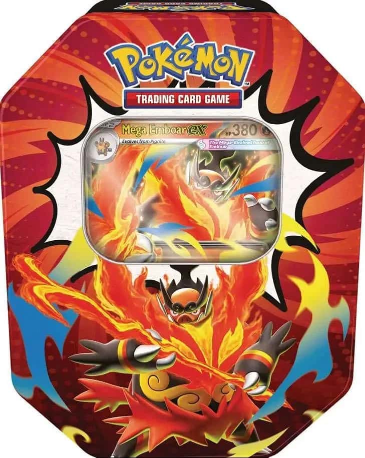 Mega Emboar Ex Tin