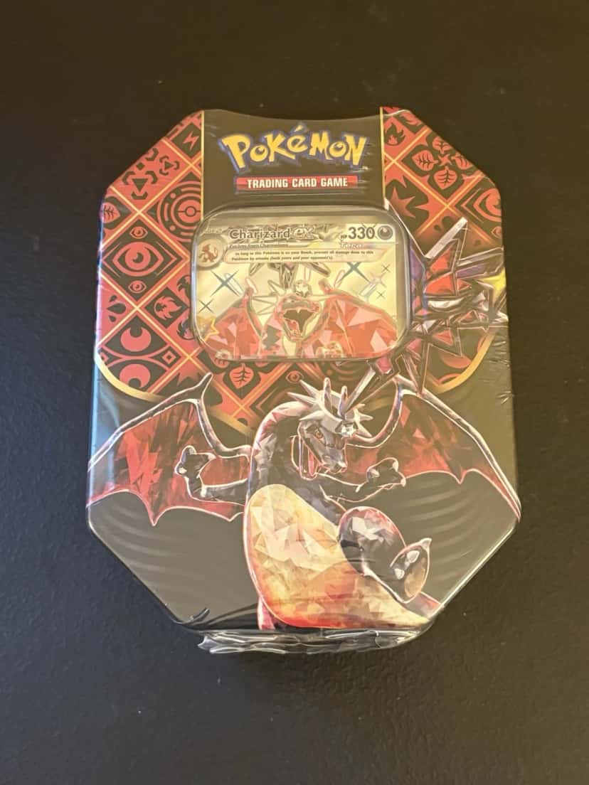 Charizard Ex Tera Collection Tin