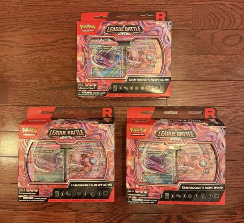 Team Rocket S Mewtwo Ex League Battle Deck