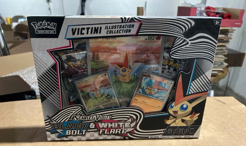 White Flare Victini Illustration Collection