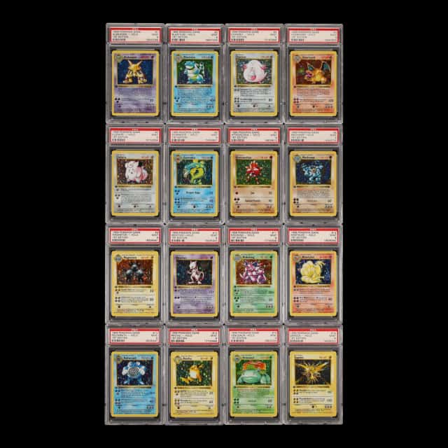 Lot(103) 1999 Pokemon Base Set Shadowless 1st Edition Complete w/ Red Cheeks Pikachu PSA 9 ALL