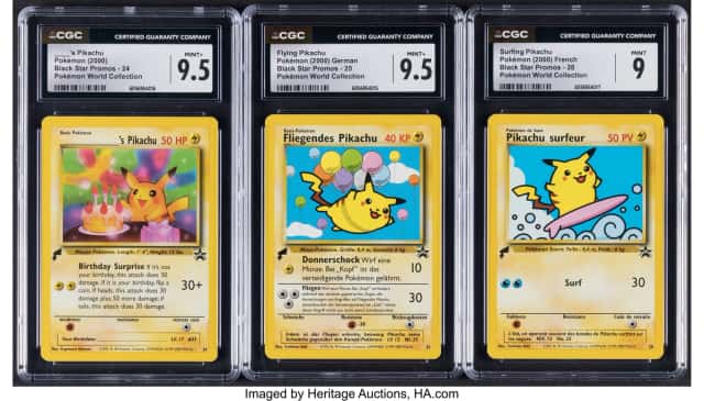Pokémon Pikachu World Collection Black Star Promos...