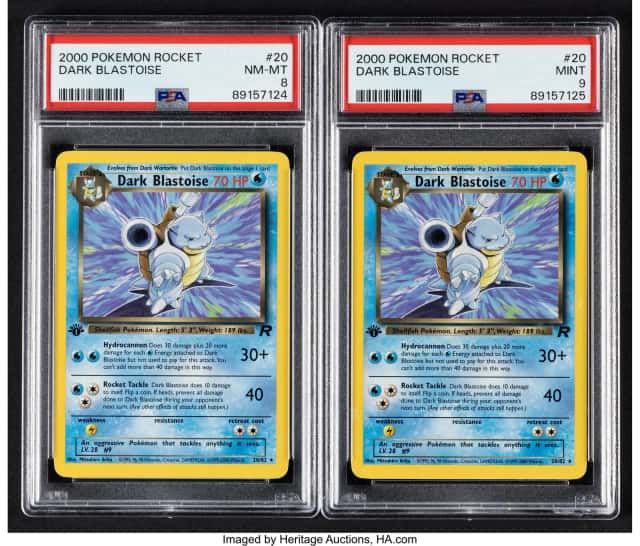 Pokémon Dark Blastoise 20 1st Edition Team Rocket...