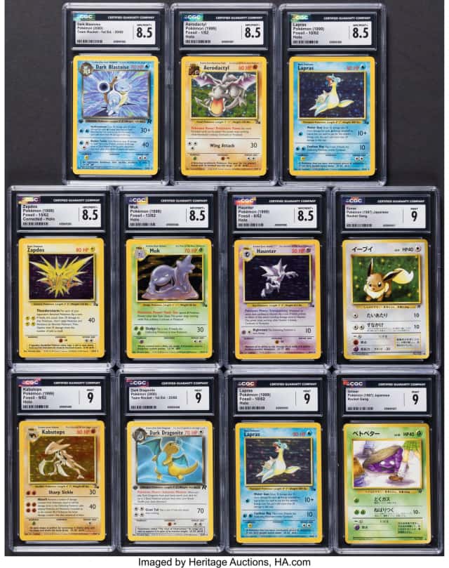 Pokémon English/Japanese Variety Sets Group of 11...