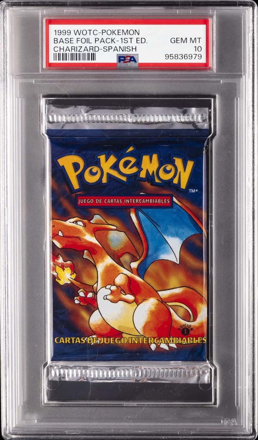 base set booster_pack [Charizard Art]