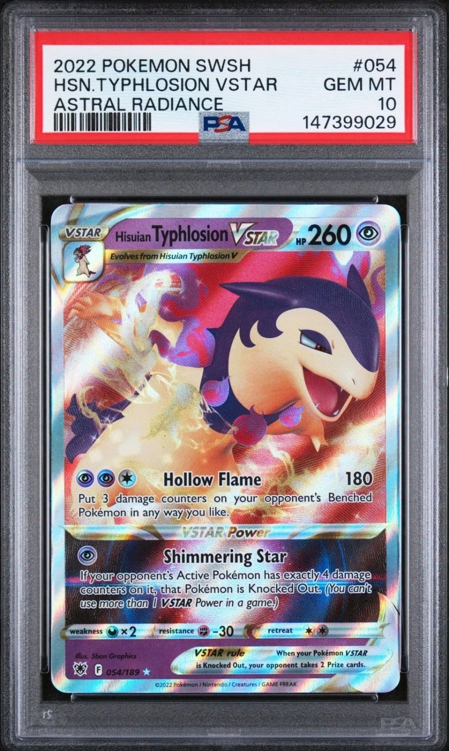 Hisuian Typhlosion Vstar