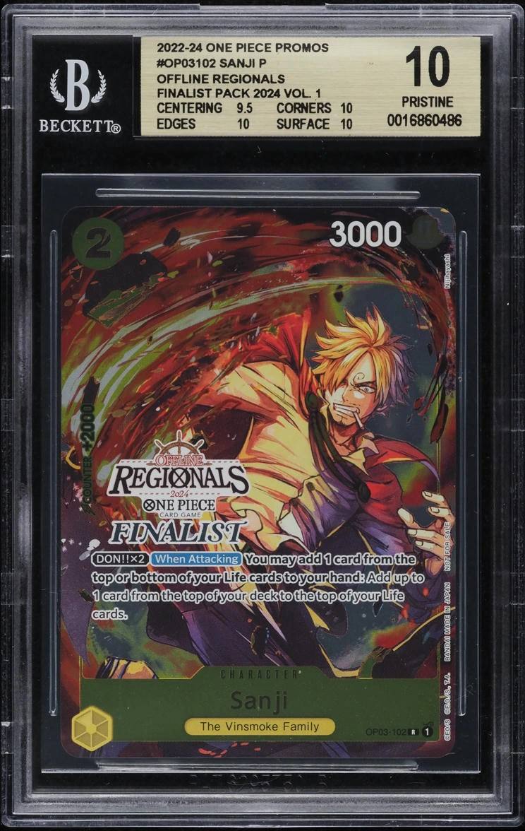 Sanji P/(online Regionals Finalist Pack 2024 Vol. 1)