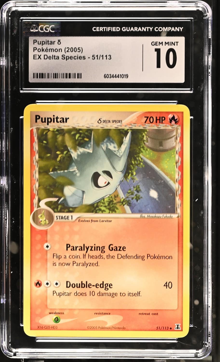 Pupitar δ