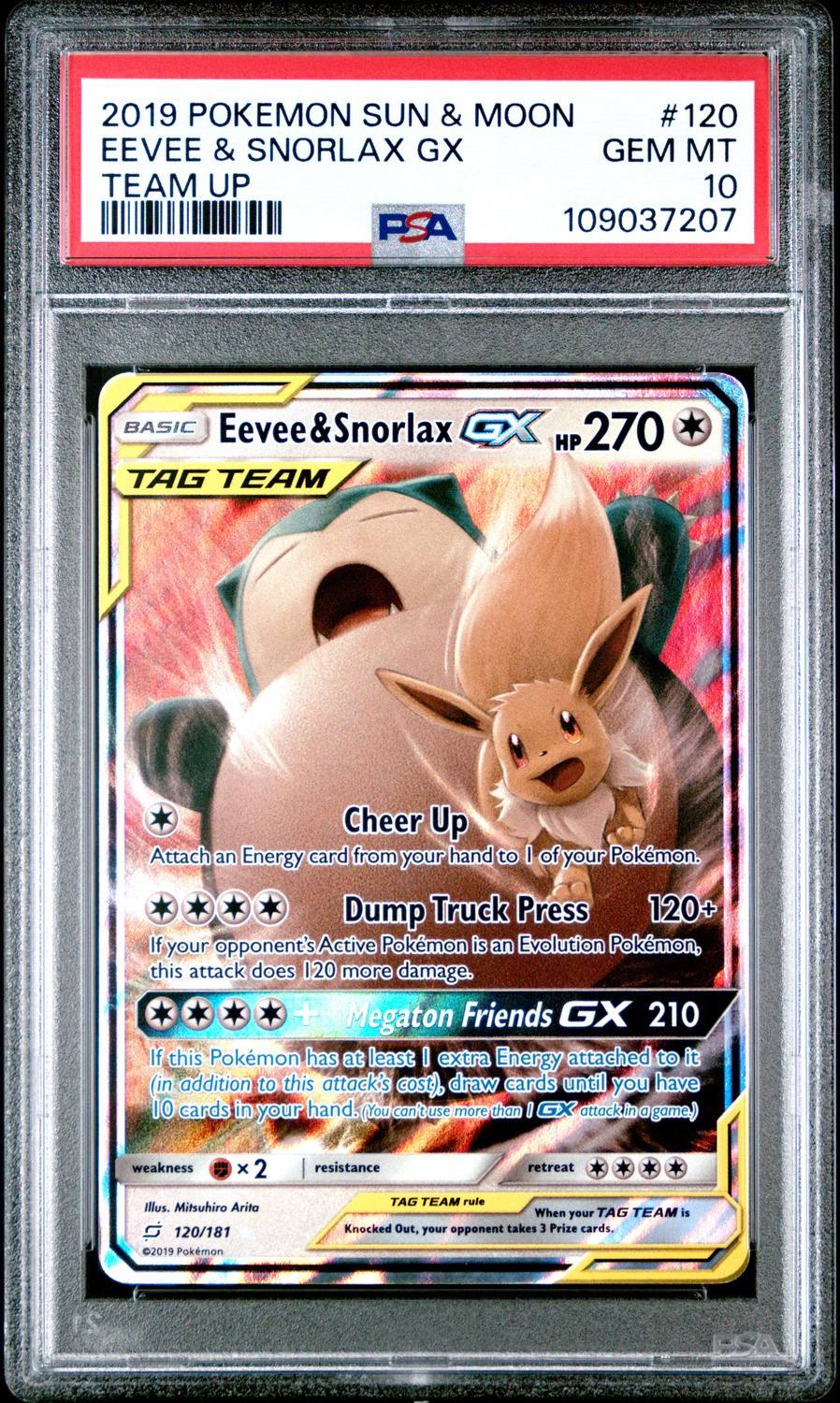 Eevee & Snorlax Gx