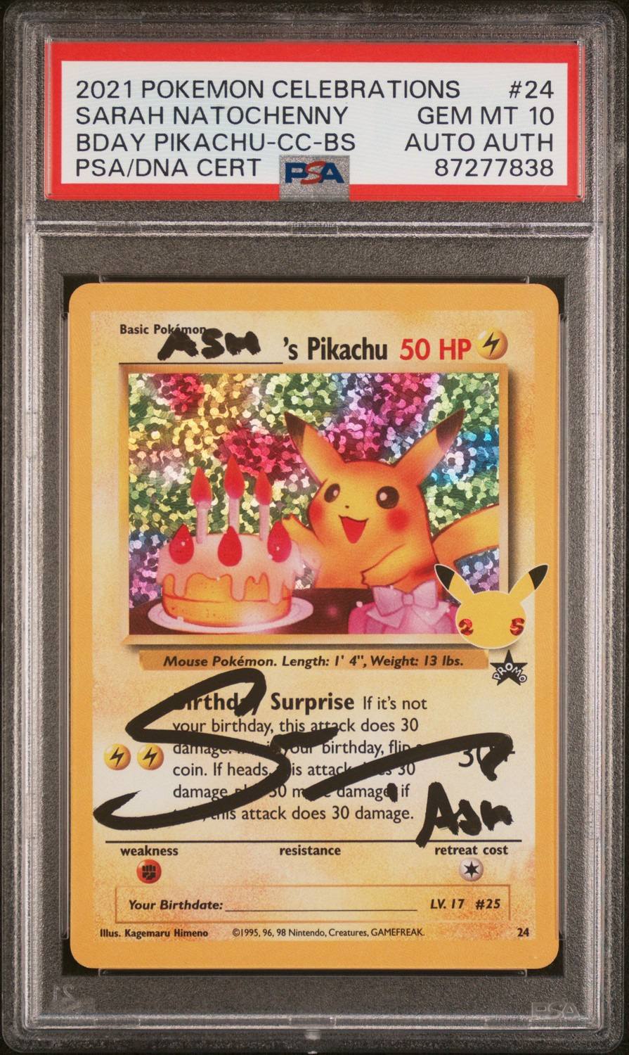 Birthday Pikachu