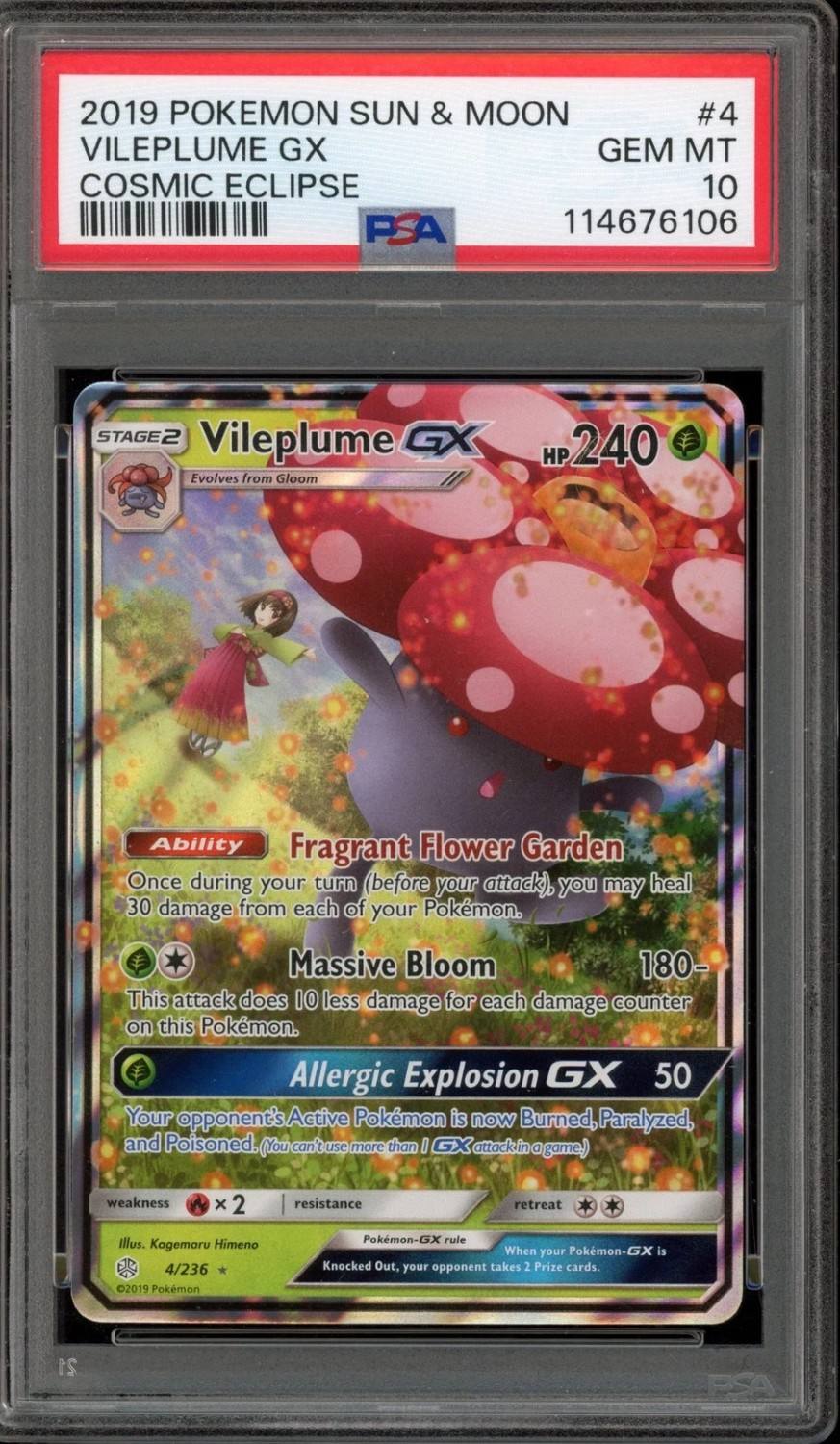 Vileplume Gx