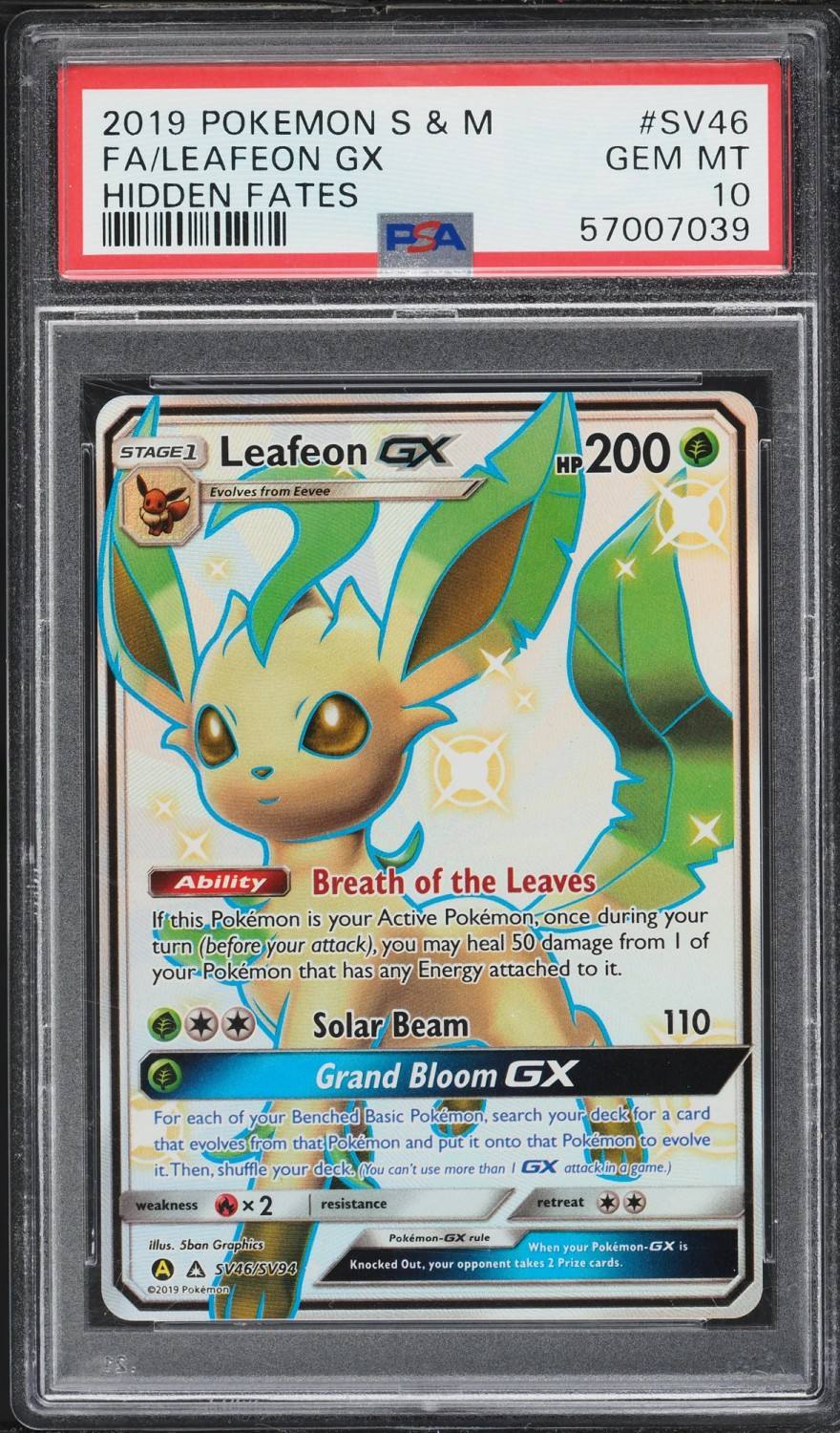 Leafeon Gx