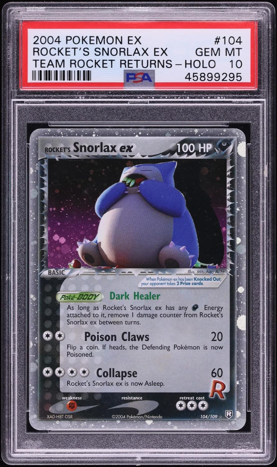 Rocket'S Snorlax Ex