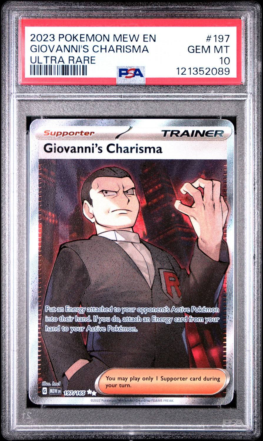 Giovanni'S Charisma