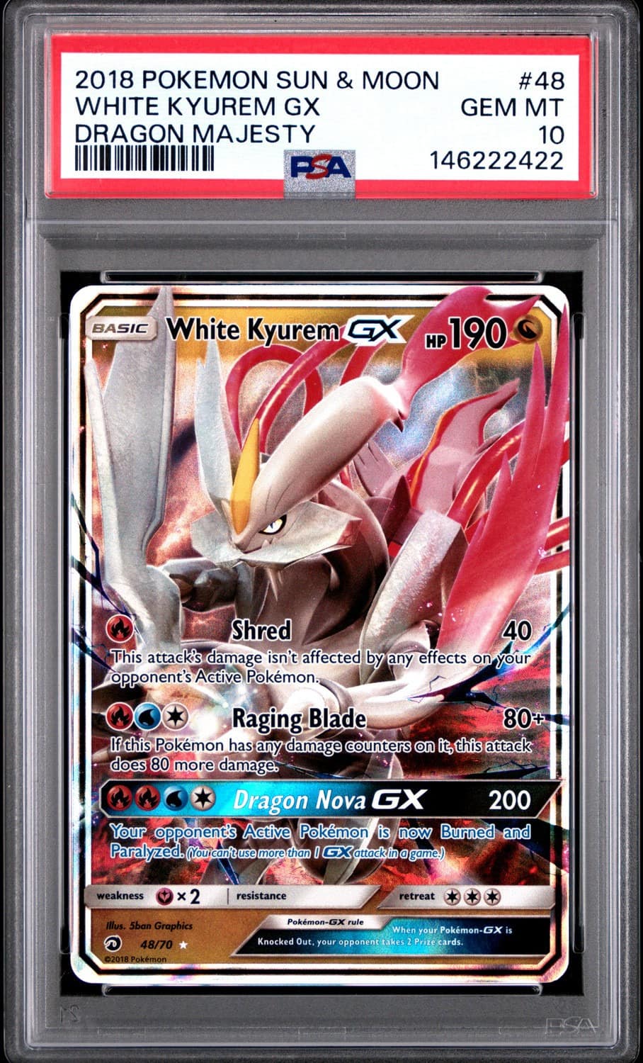 White Kyurem Gx