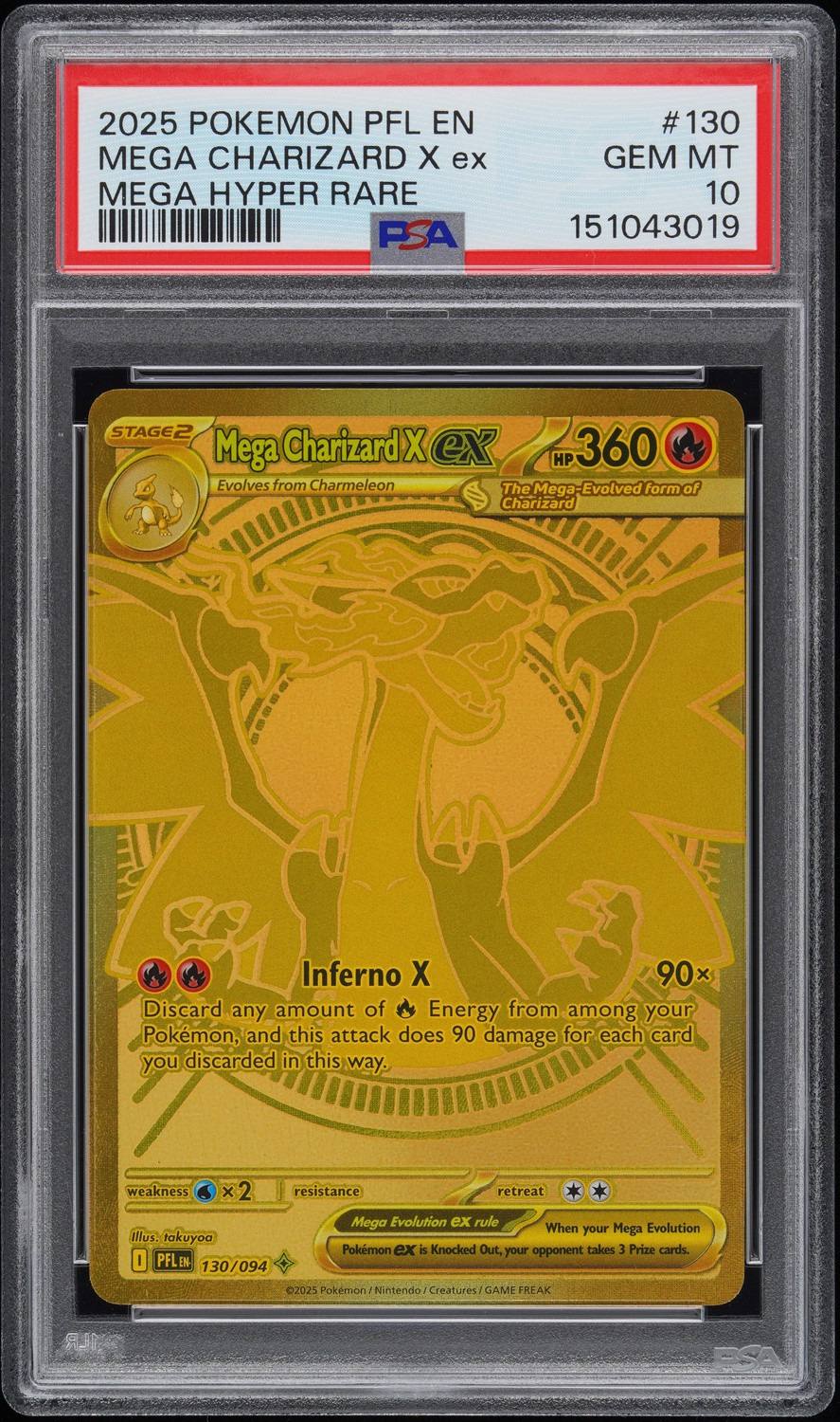 Mega Charizard X Ex