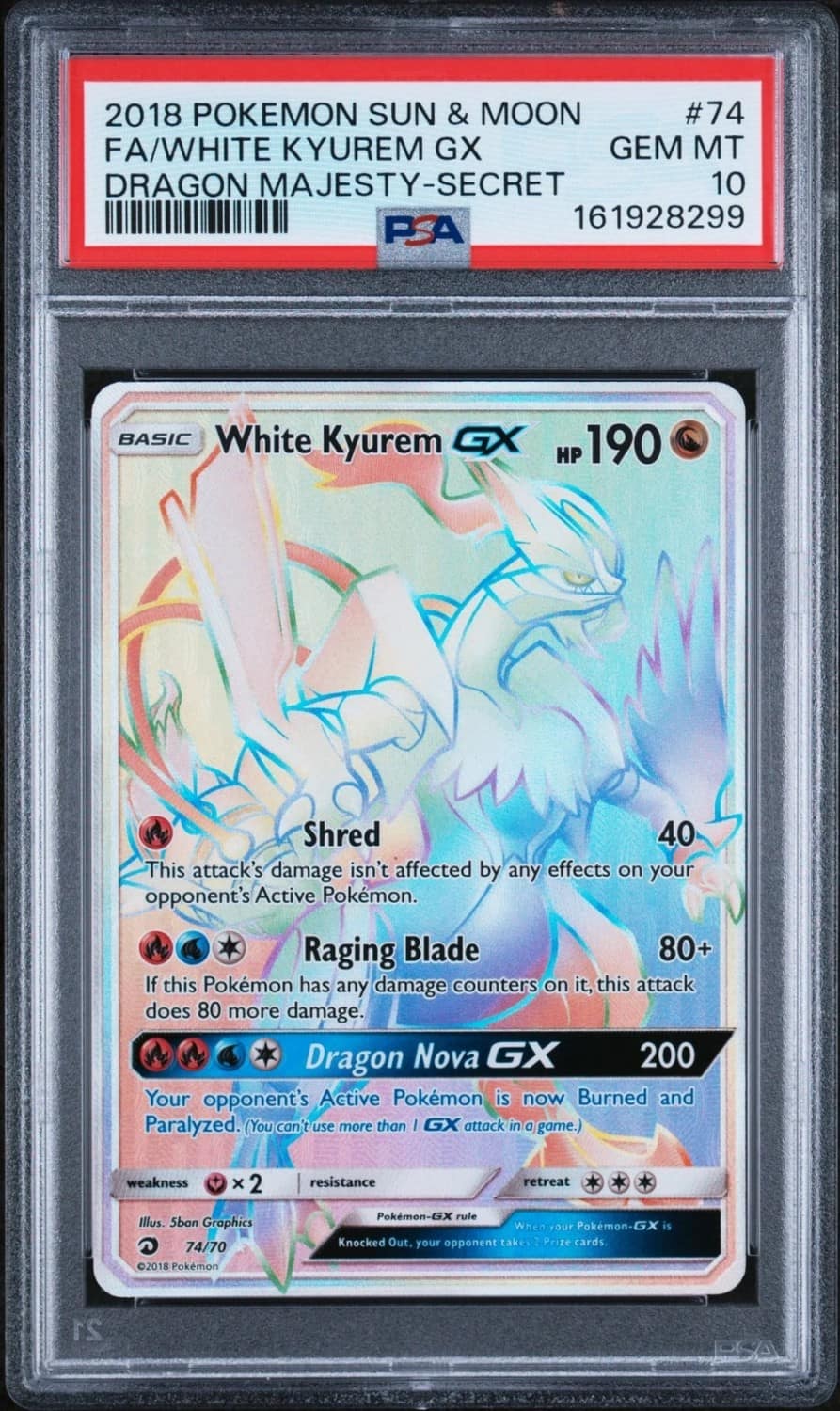 White Kyurem Gx