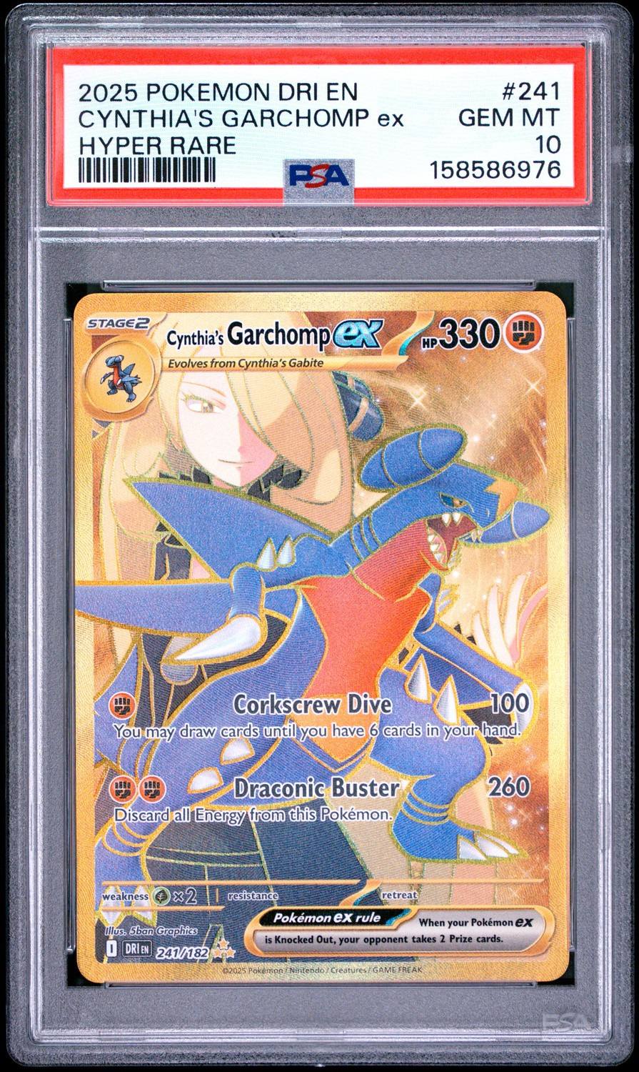 Cynthia'S Garchomp Ex