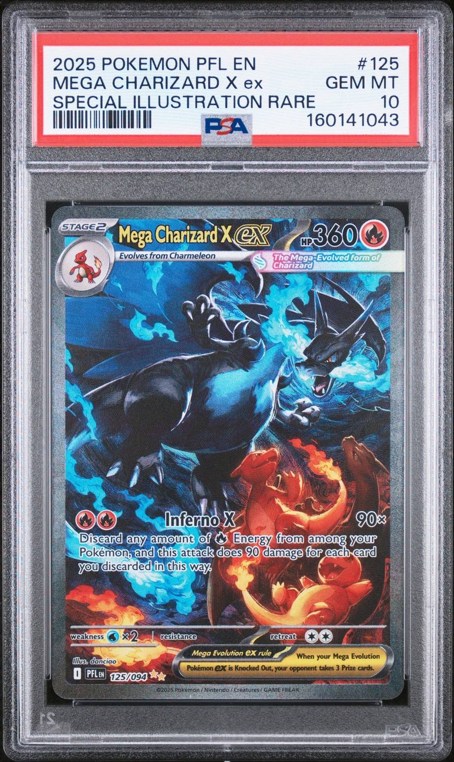 Mega Charizard X Ex