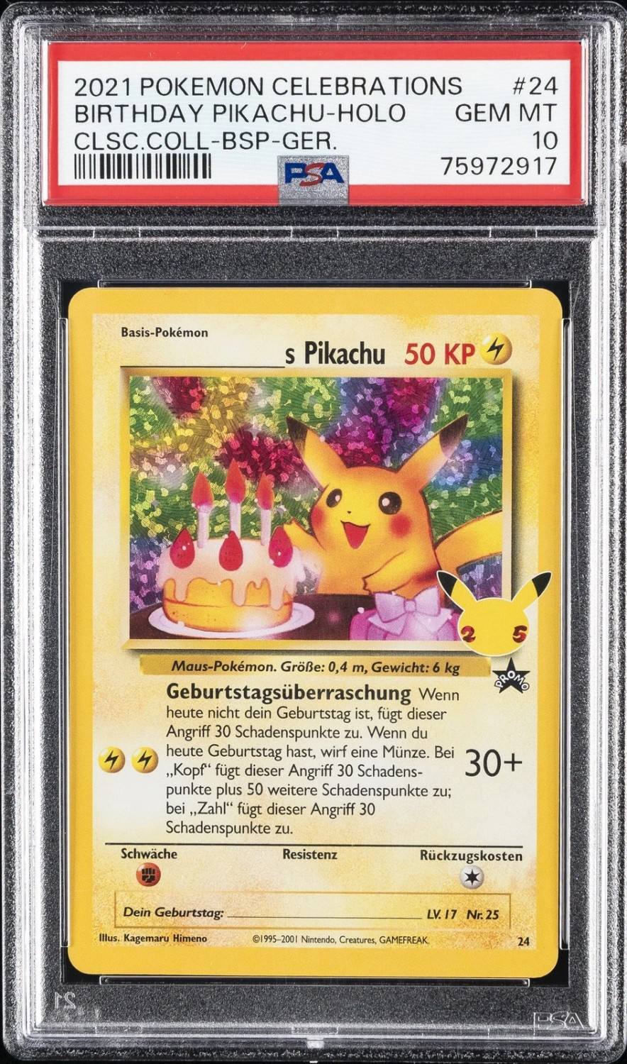 Birthday Pikachu