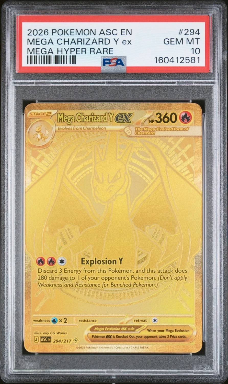 Mega Charizard Y Ex