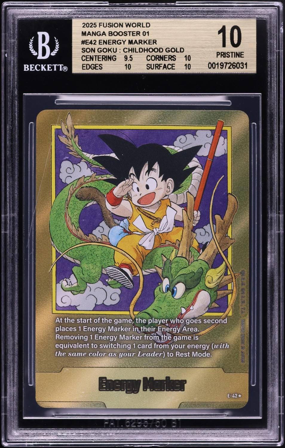Energy Marker (son Goku : Childhood) Gold