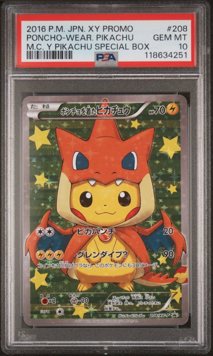 Poncho-Wearing Pikachu