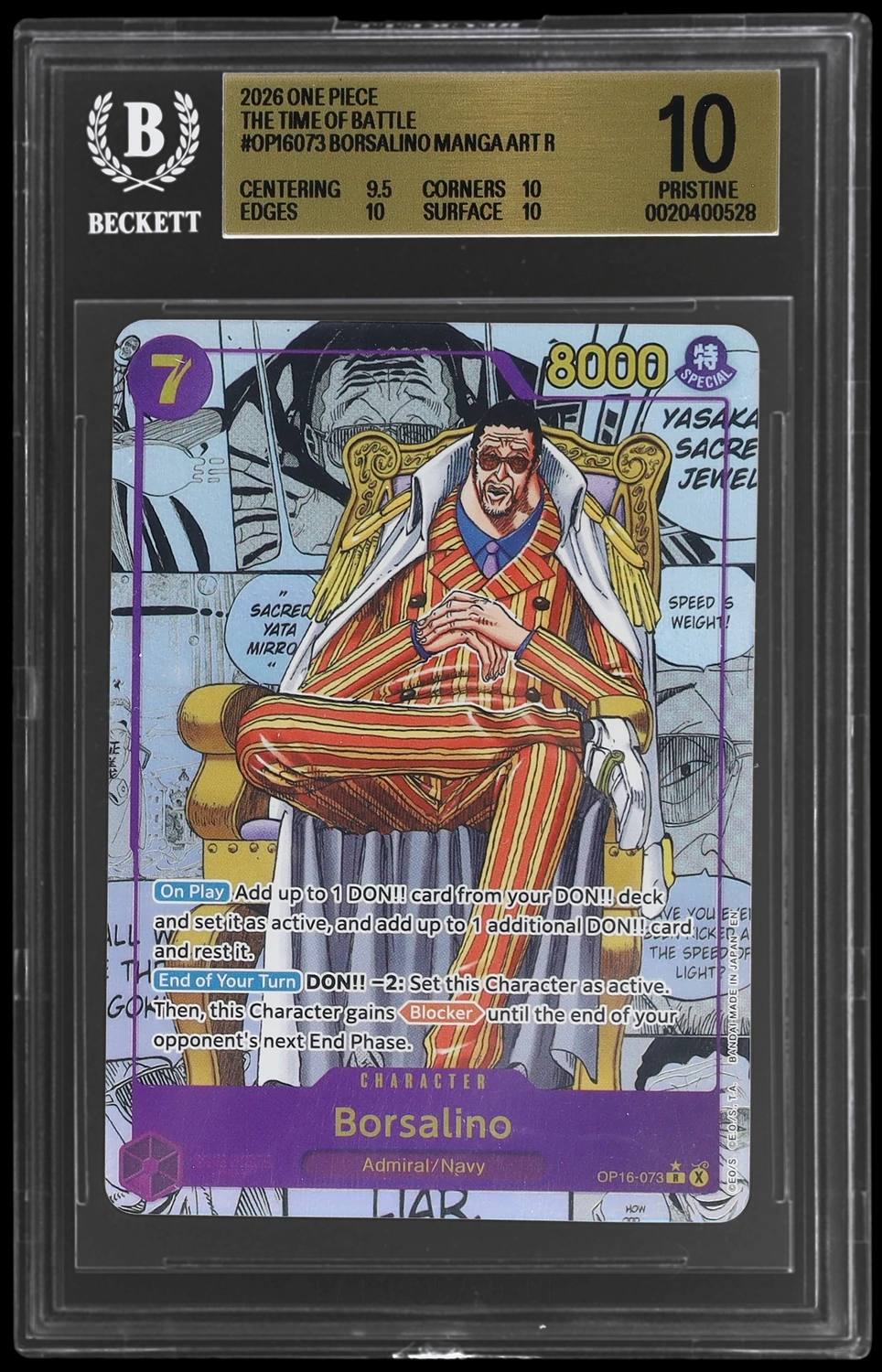 Borsalino Manga Art R