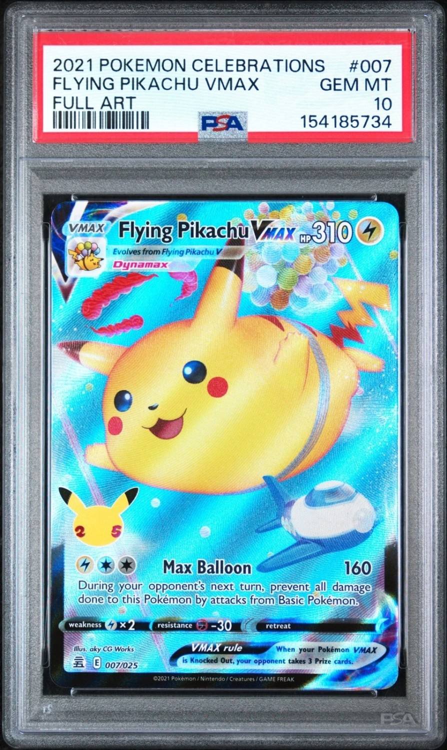 Flying Pikachu Vmax