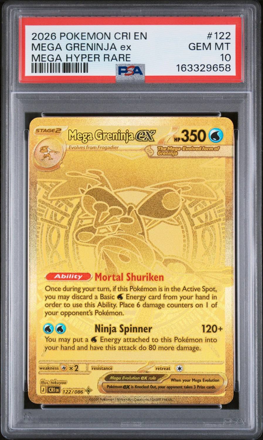 Mega Greninja Ex