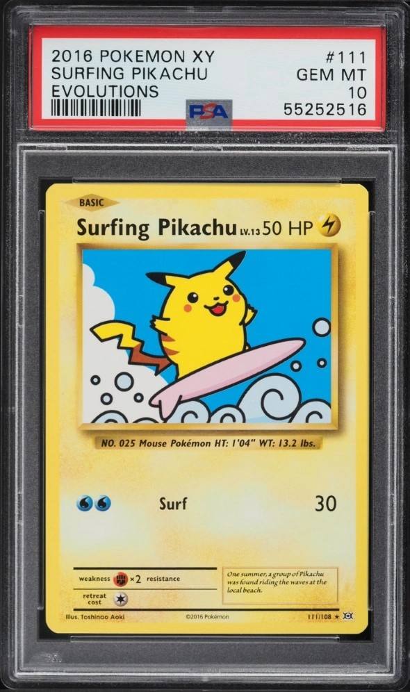 Surfing Pikachu