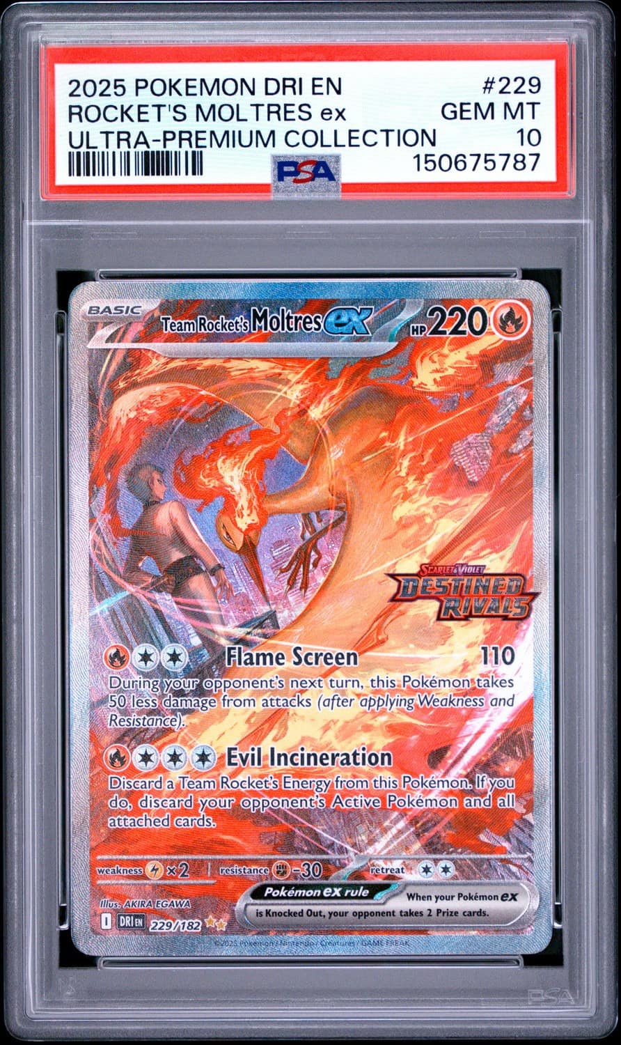 Rocket'S Moltres Ex