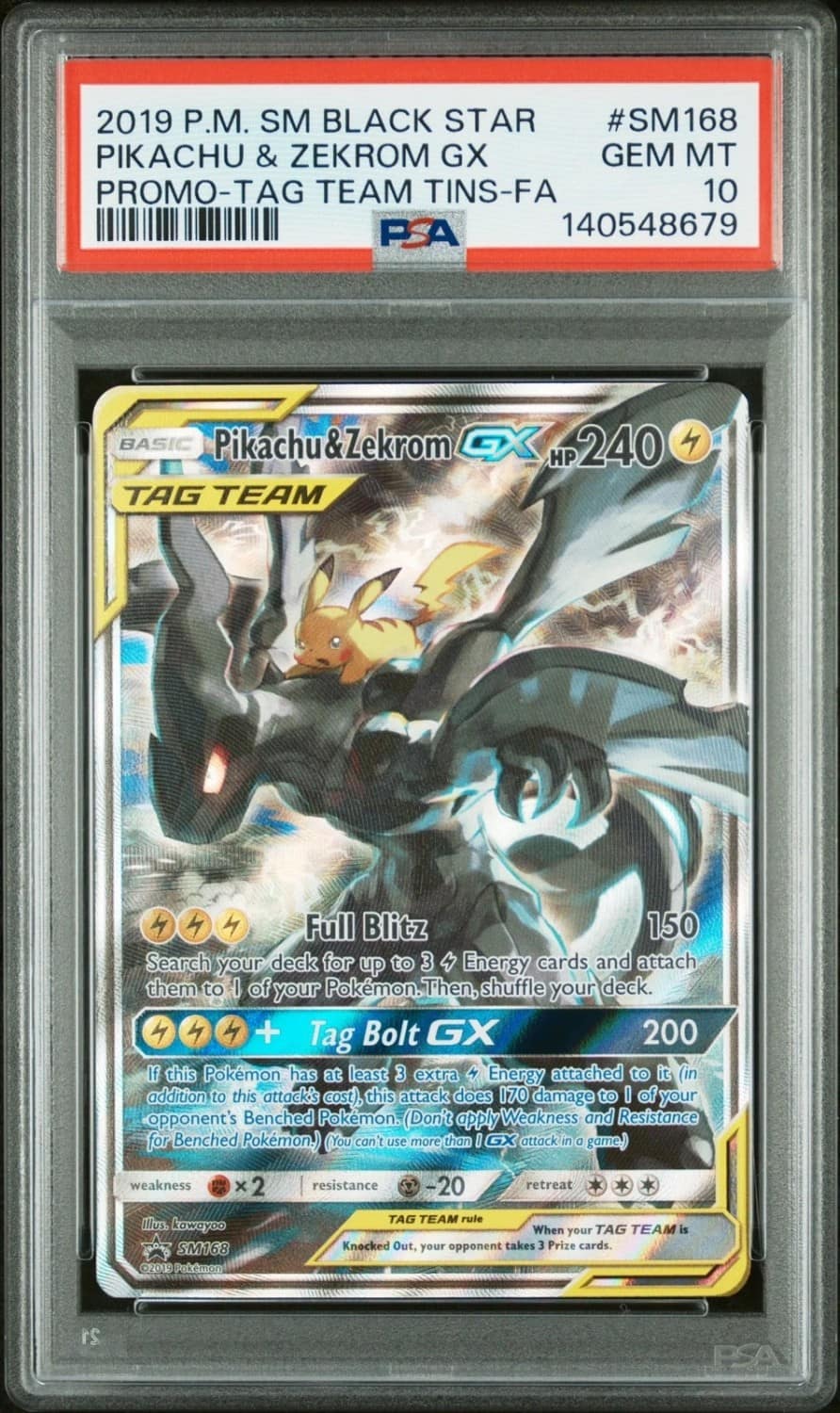 Pikachu & Zekrom Gx