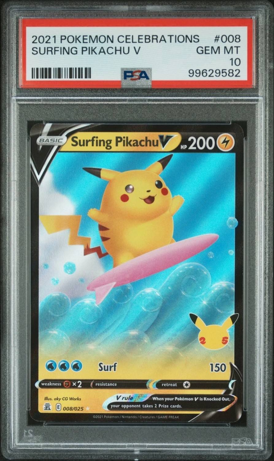 Surfing Pikachu V